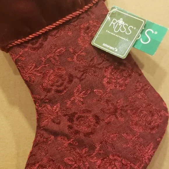 Handmade Victorian Stocking - NEW - Picture 4 of 7